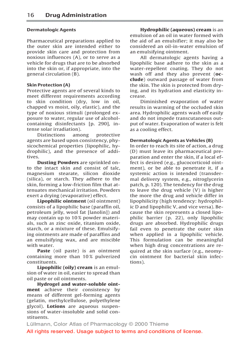 image for page Color Atlat of Pharmacology 2edition