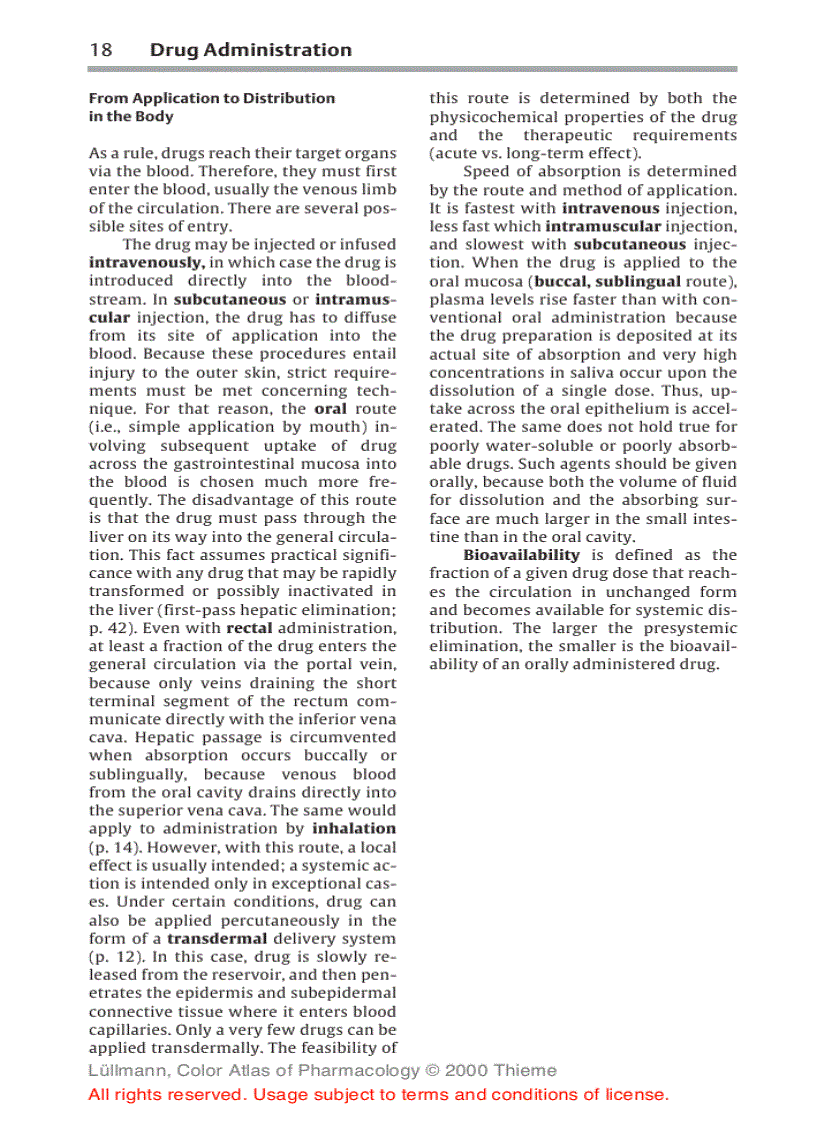 image for page Color Atlat of Pharmacology 2edition