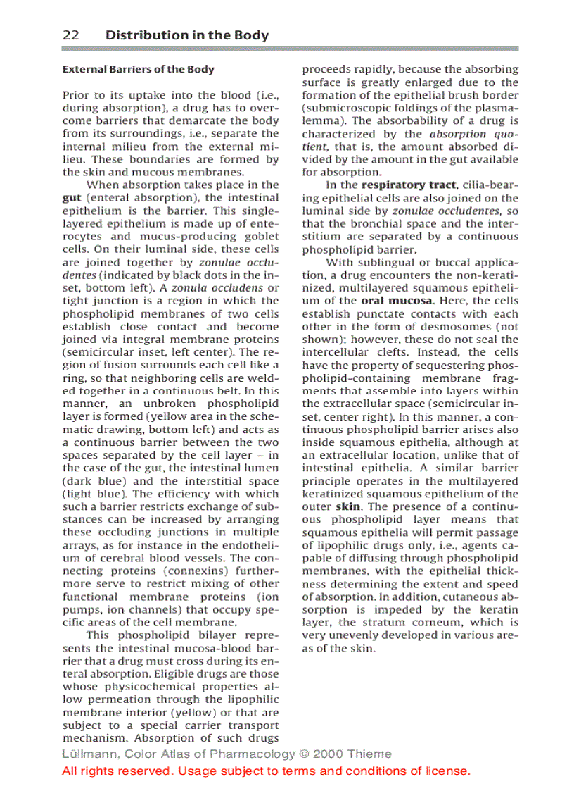 image for page Color Atlat of Pharmacology 2edition