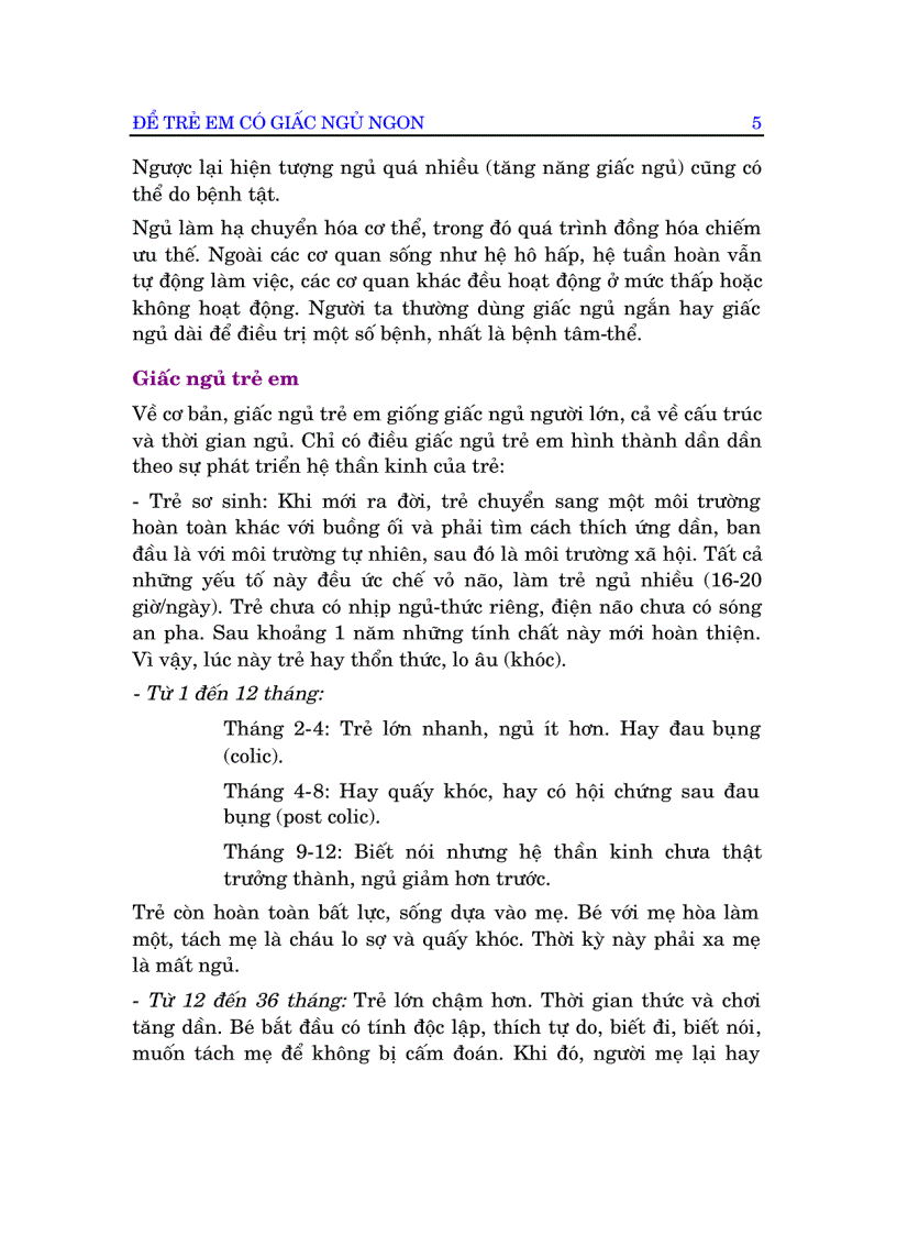 image for page Để Trẻ Em Có Giấc Ngủ Ngon 1