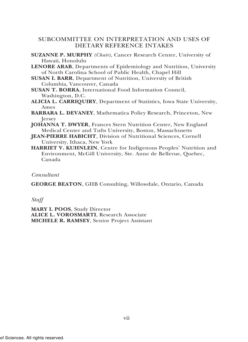 image for page Dietary Reference Intakes for Vitamin C Vitamin E Selenium and Carotenoids
