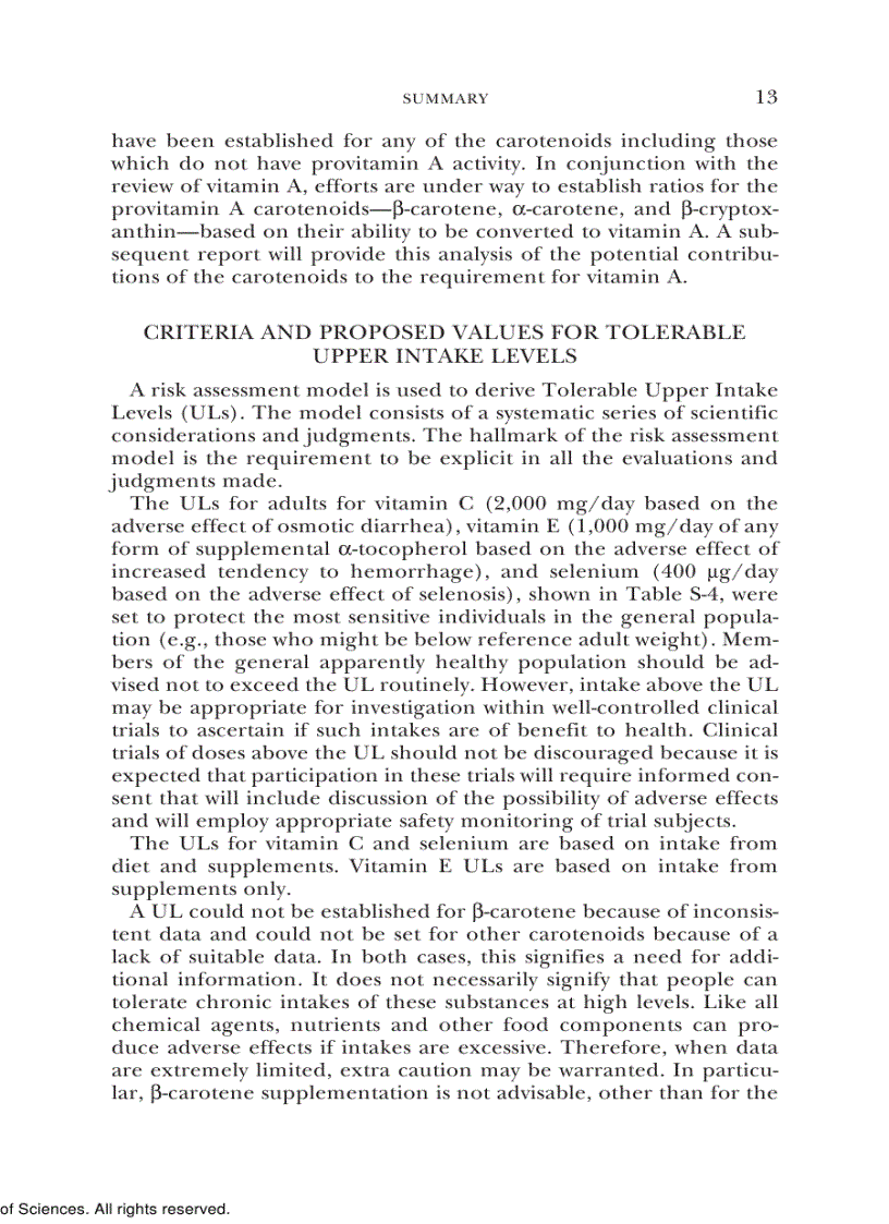 image for page Dietary Reference Intakes for Vitamin C Vitamin E Selenium and Carotenoids