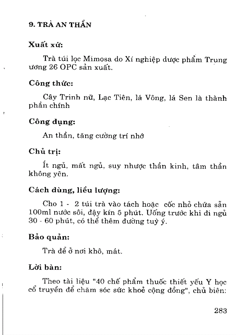 image for page Dược trà dưỡng sinh