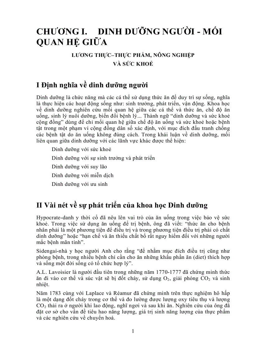 image for page Giáo Trình Dinh Dưỡng Người