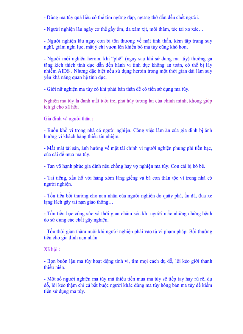 image for page Ma Túy Chất Gây Nghiện