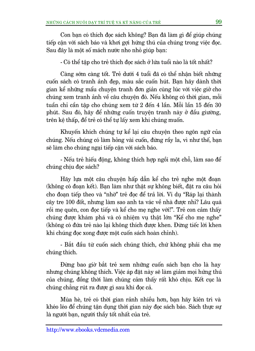 image for page Những cách nuôi dạy trí tuệ kỹ năng của trẻ bộ 2 quyển