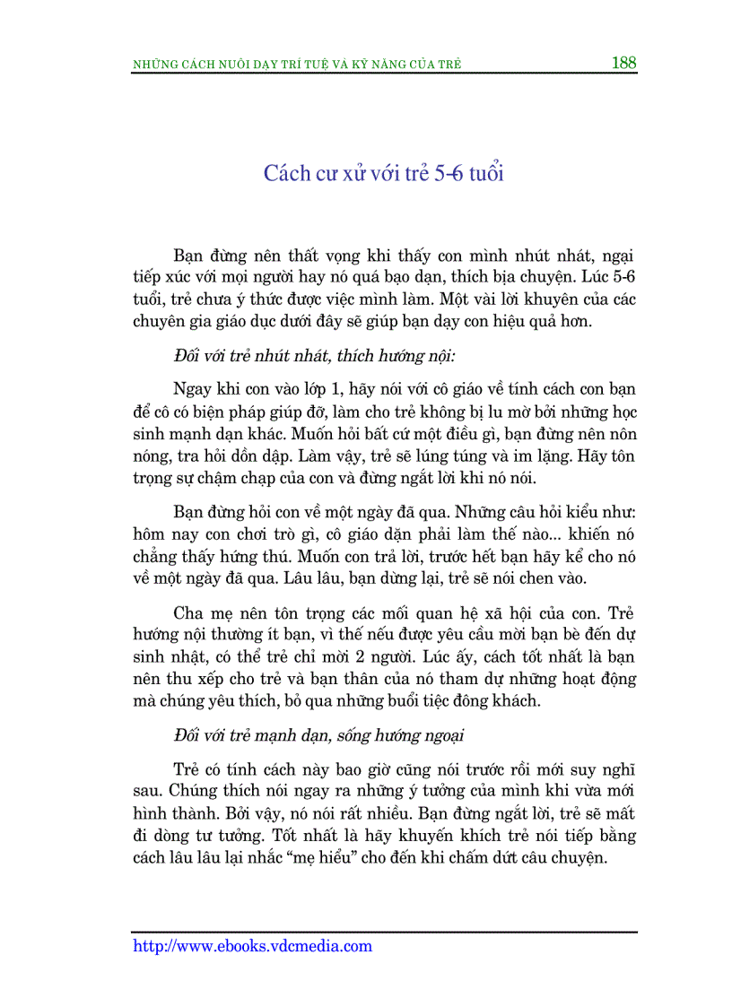 image for page Những cách nuôi dạy trí tuệ kỹ năng của trẻ bộ 2 quyển
