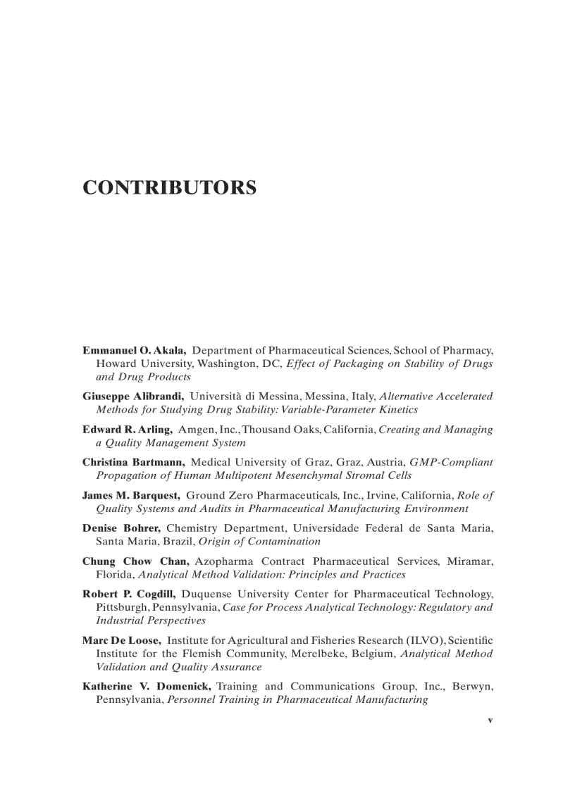 image for page Pharmaceutical Manufacturing Handbook Regulations and Quality