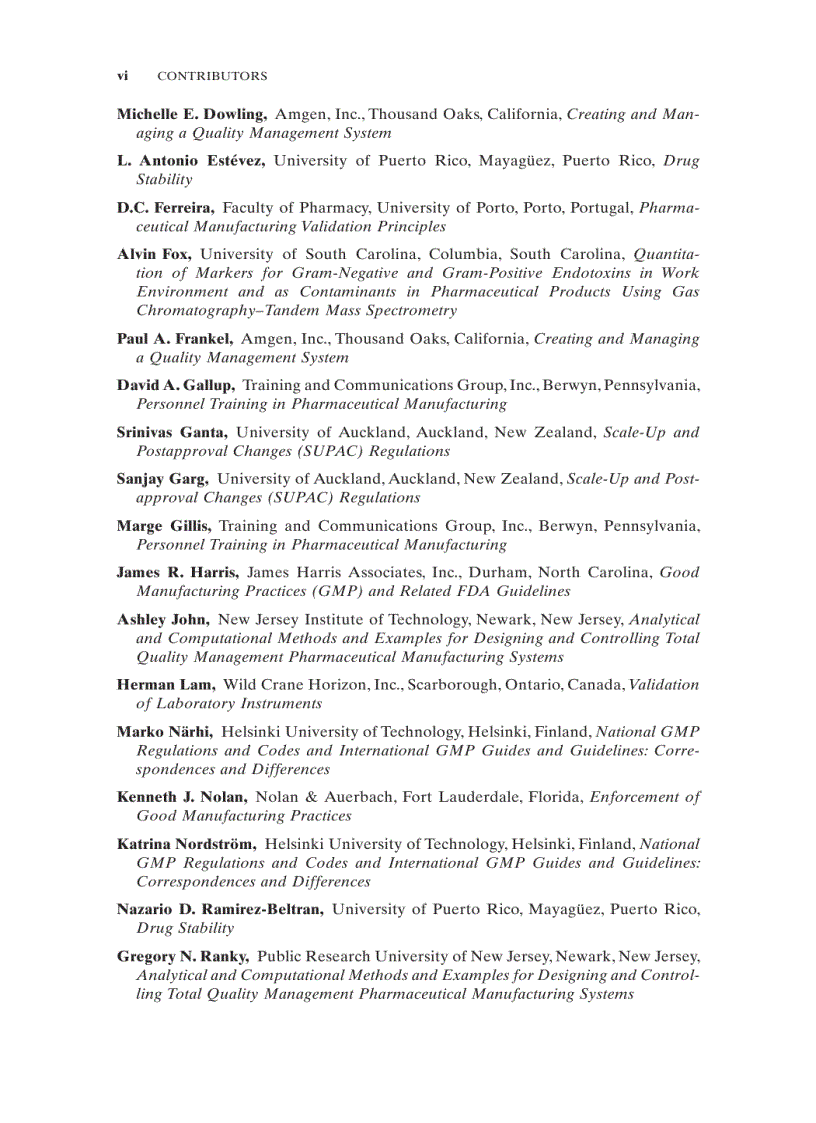 image for page Pharmaceutical Manufacturing Handbook Regulations and Quality