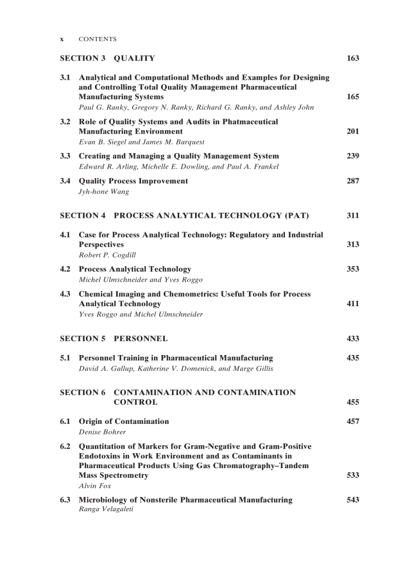 image for page Pharmaceutical Manufacturing Handbook Regulations and Quality