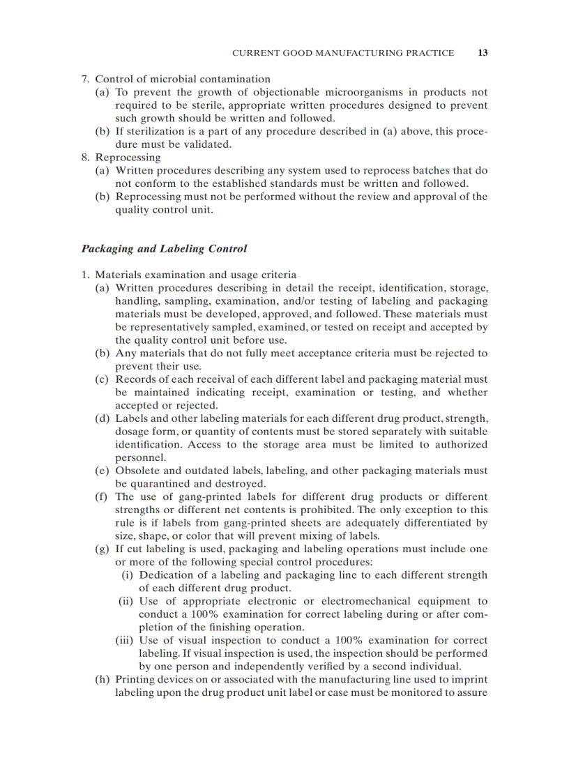 image for page Pharmaceutical Manufacturing Handbook Regulations and Quality