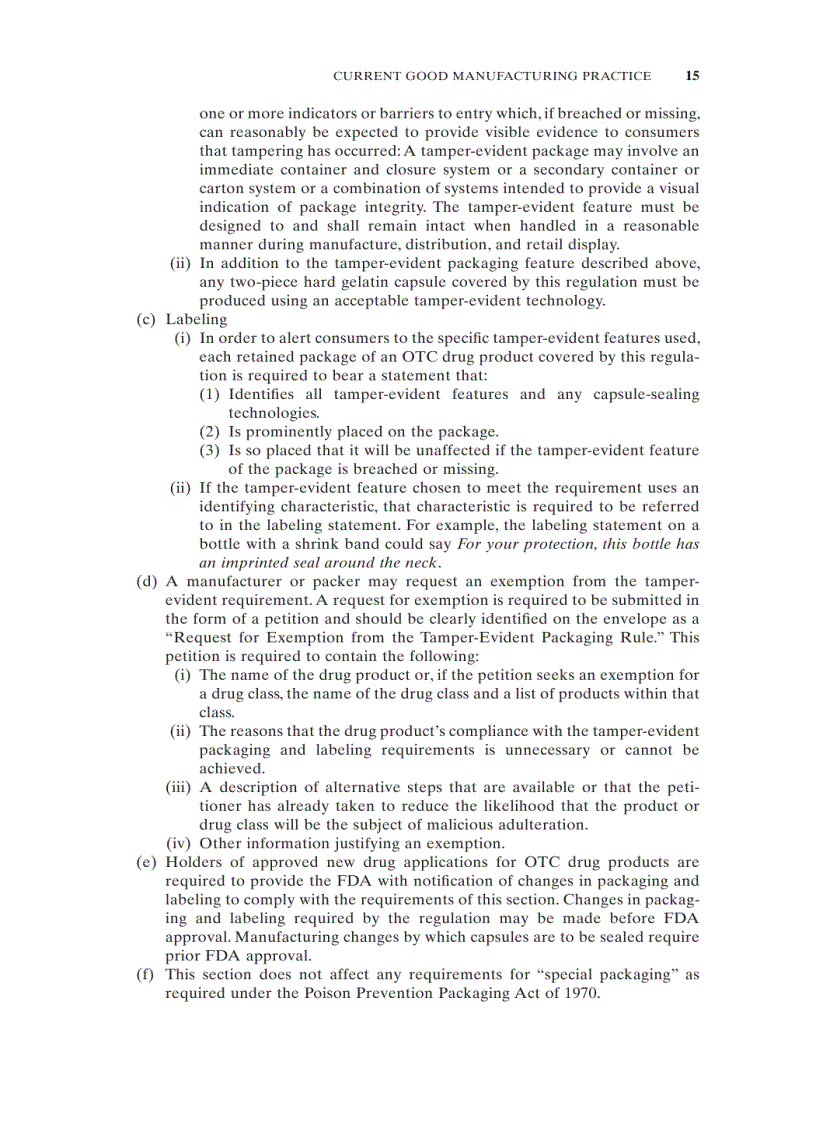 image for page Pharmaceutical Manufacturing Handbook Regulations and Quality