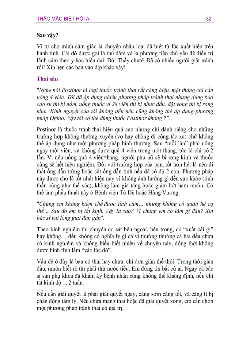 image for page Thắc Mắc Biết Hỏi Ai