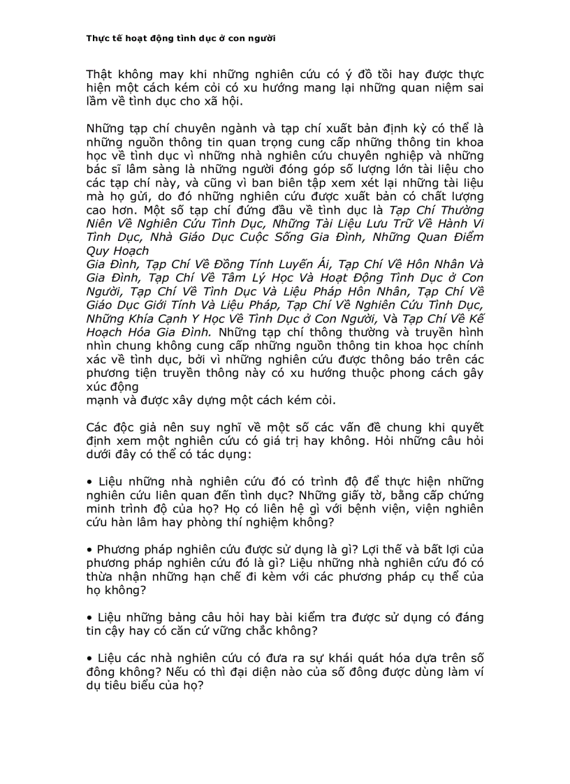 image for page Thực Tế Hoạt Động Tình Dục Ở Con Người