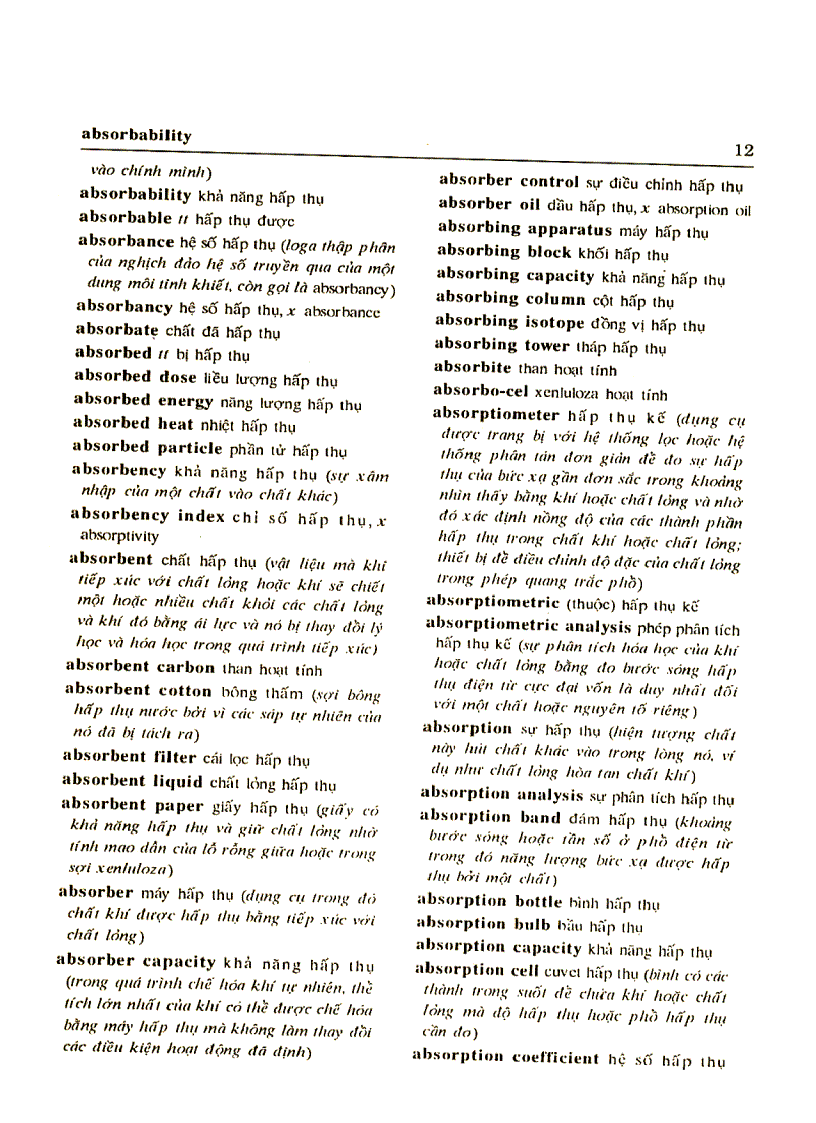 image for page Từ điển Hóa học Anh Việt