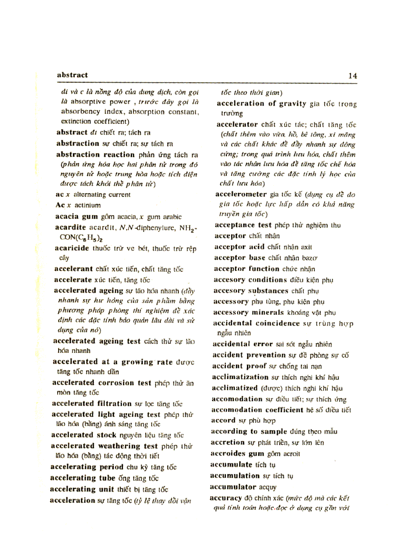 image for page Từ điển Hóa học Anh Việt