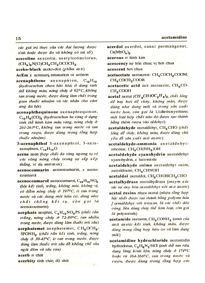 image for page Từ điển Hóa học Anh Việt