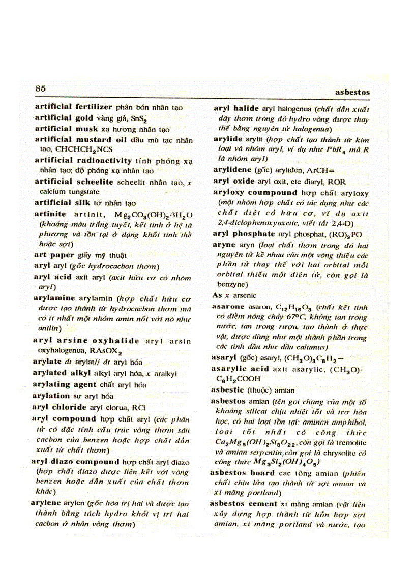 image for page Từ điển Hóa học Anh Việt