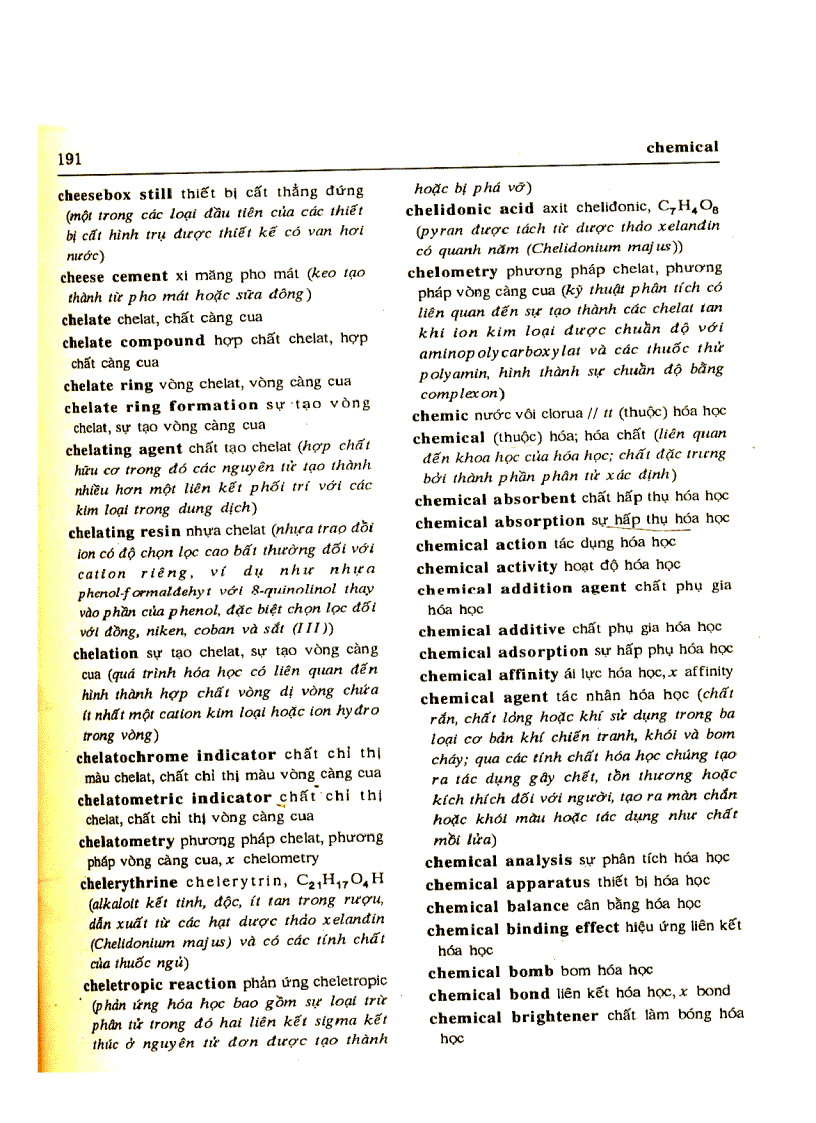 image for page Từ điển Hóa học Anh Việt