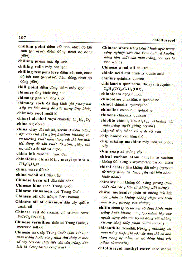 image for page Từ điển Hóa học Anh Việt