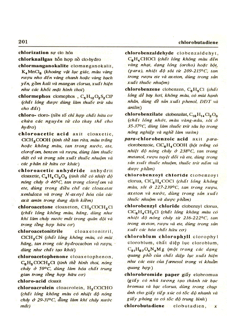 image for page Từ điển Hóa học Anh Việt