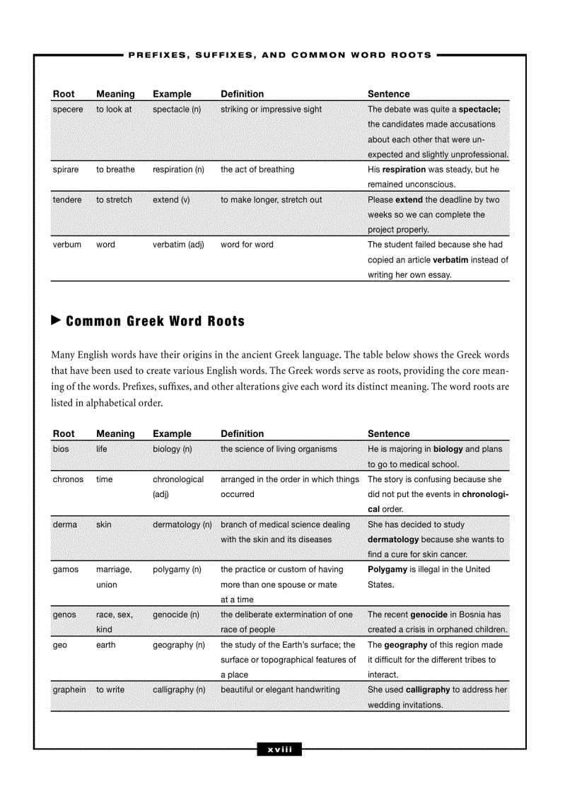 image for page 1001 vocabulary spelling questions 2e