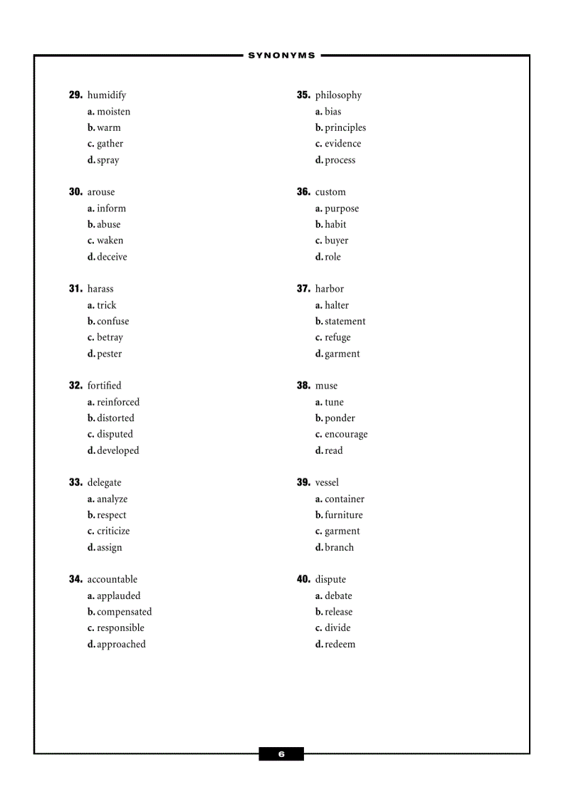 image for page 1001 vocabulary spelling questions 2e