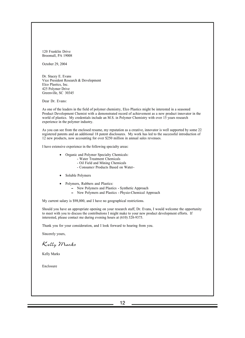 image for page 175 High Impact Cover Letters