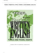 185 Topics and Sample Essays