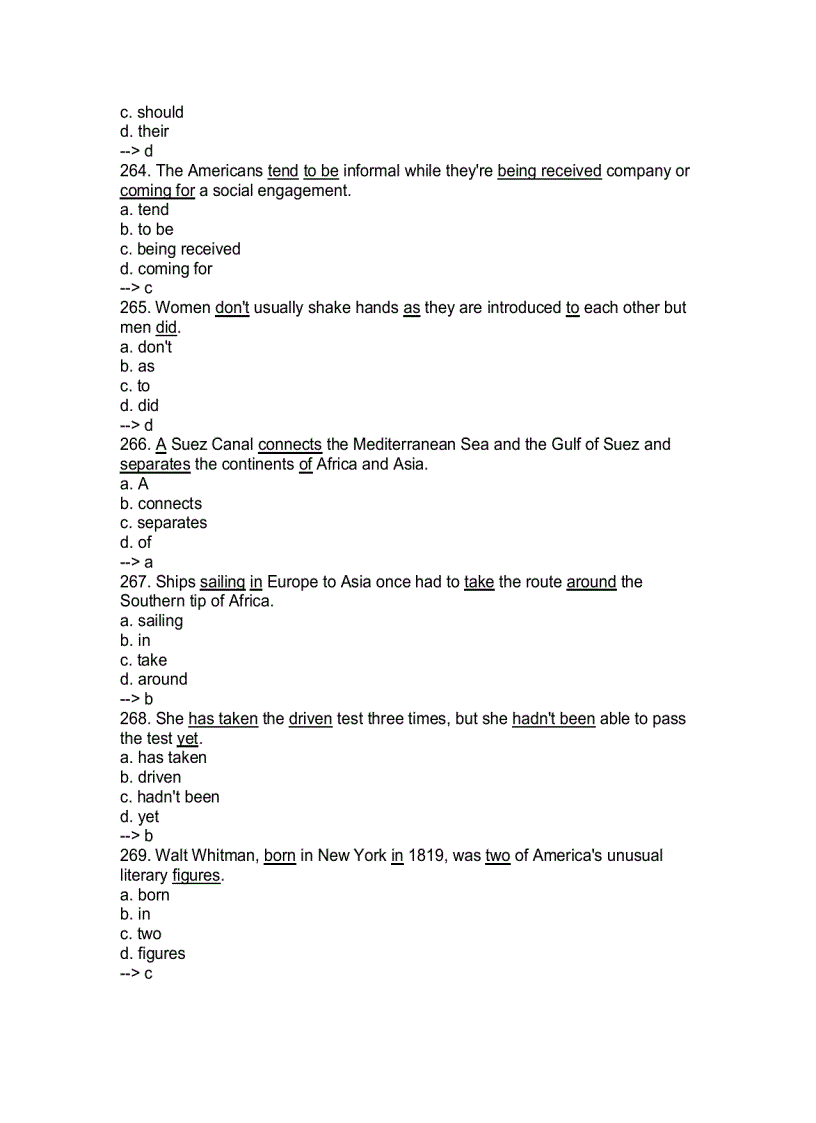 image for page 2000 Câu trắc nghiệp thi Anh Văm bằng A B