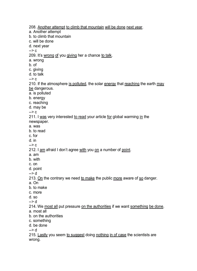 image for page 2000 Câu trắc nghiệp thi Anh Văm bằng A B