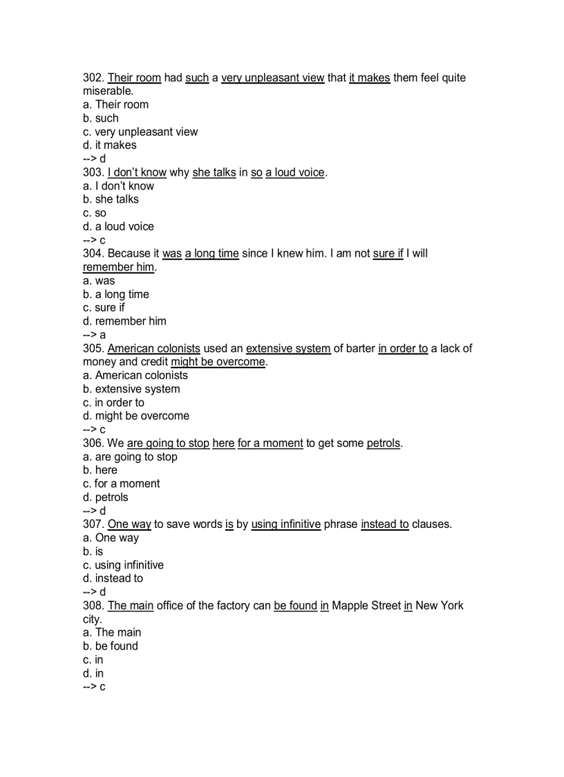 image for page 2000 Câu trắc nghiệp thi Anh Văm bằng A B