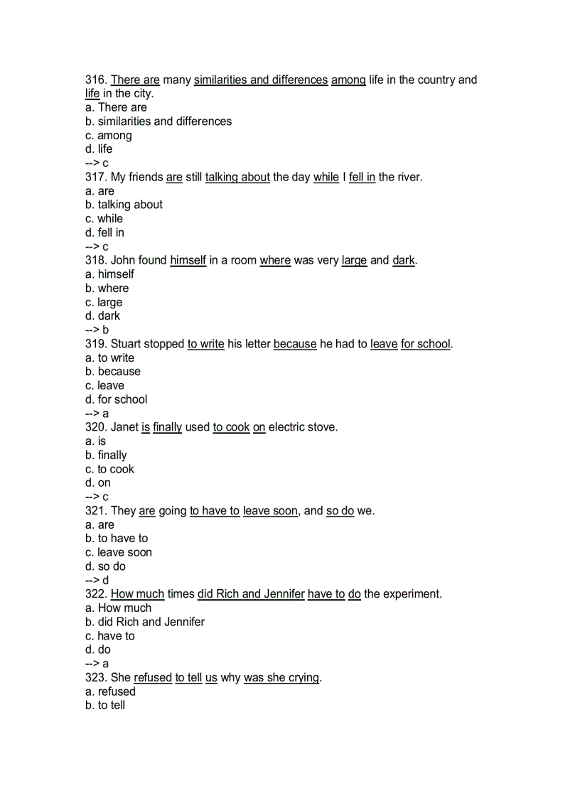 image for page 2000 Câu trắc nghiệp thi Anh Văm bằng A B