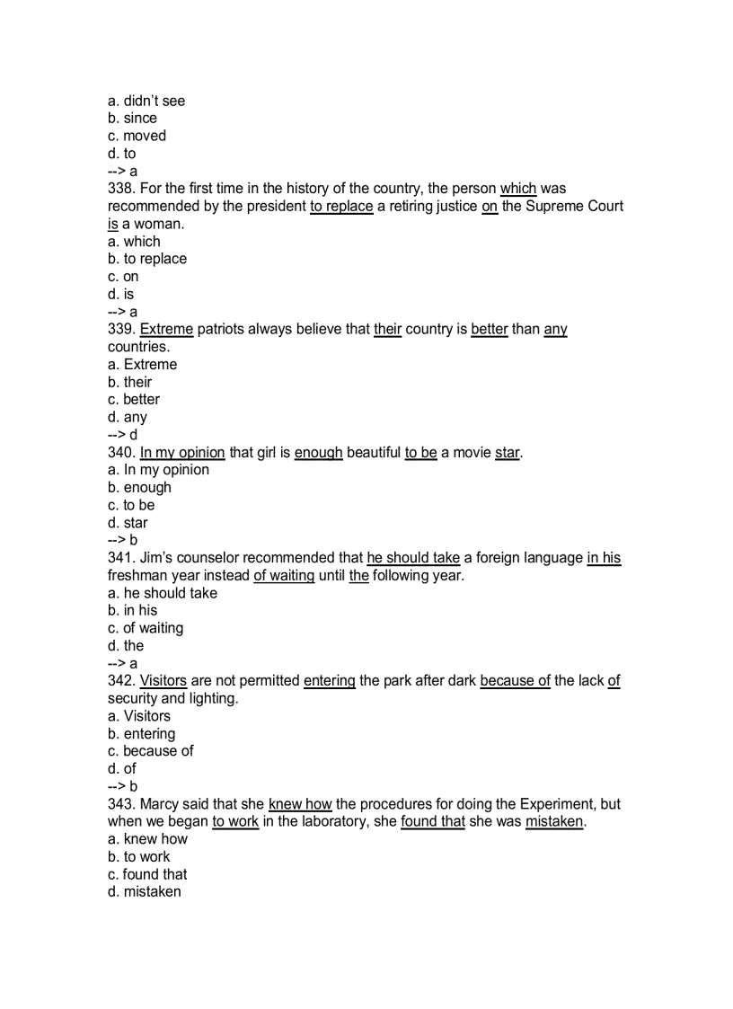 image for page 2000 Câu trắc nghiệp thi Anh Văm bằng A B