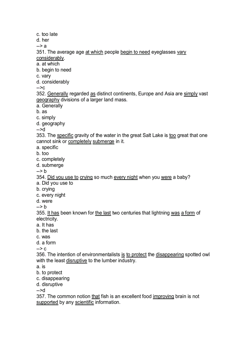 image for page 2000 Câu trắc nghiệp thi Anh Văm bằng A B