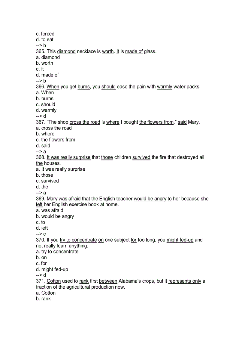 image for page 2000 Câu trắc nghiệp thi Anh Văm bằng A B