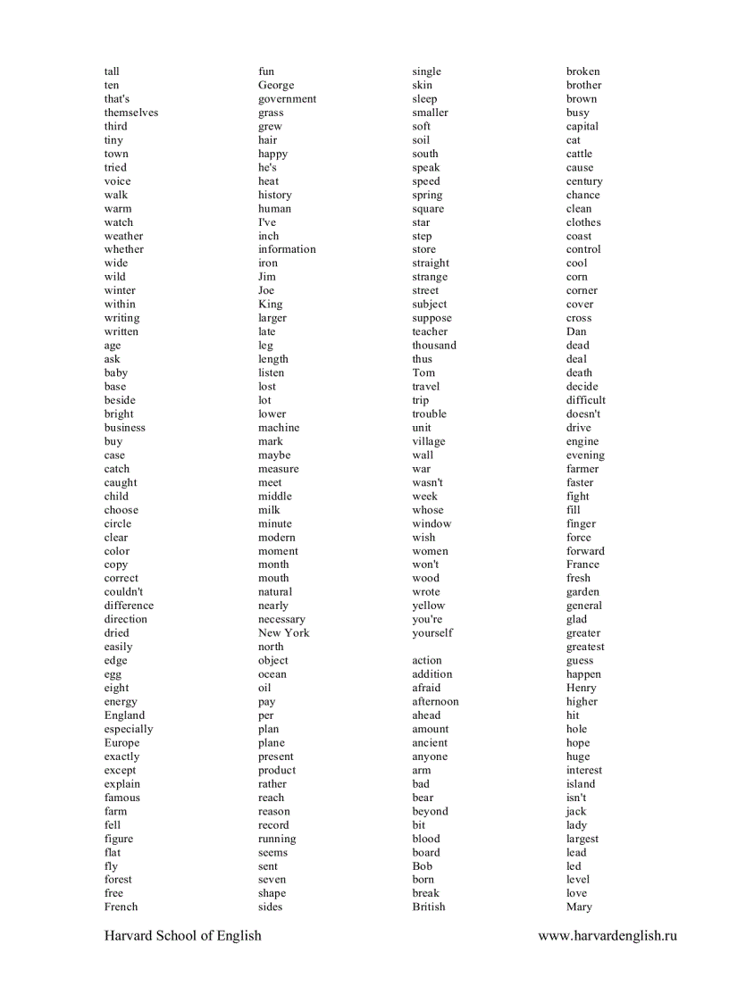 image for page 3000 Most common words