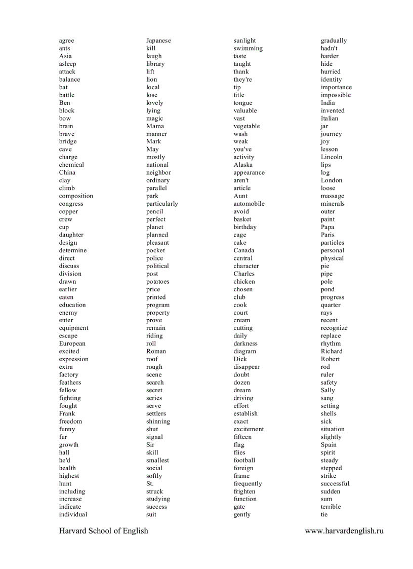image for page 3000 Most common words