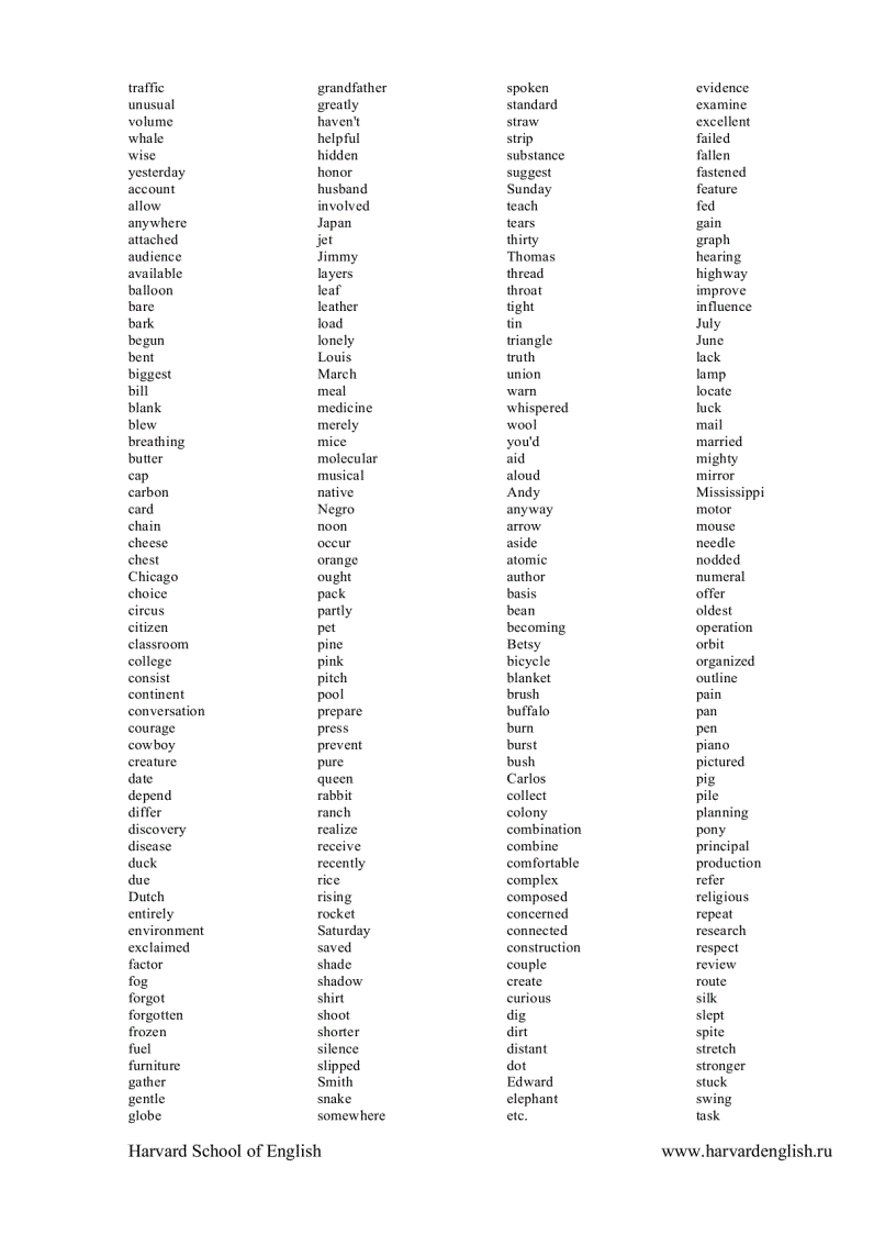 image for page 3000 Most common words