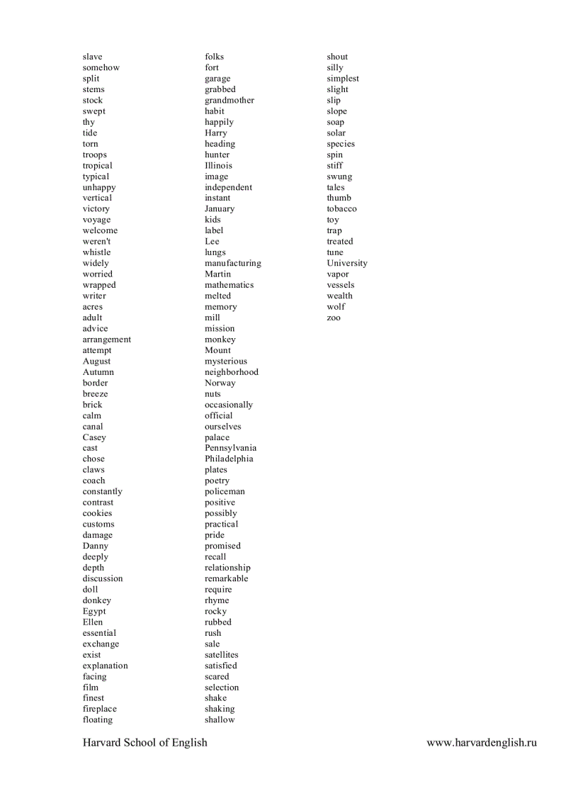 image for page 3000 Most common words