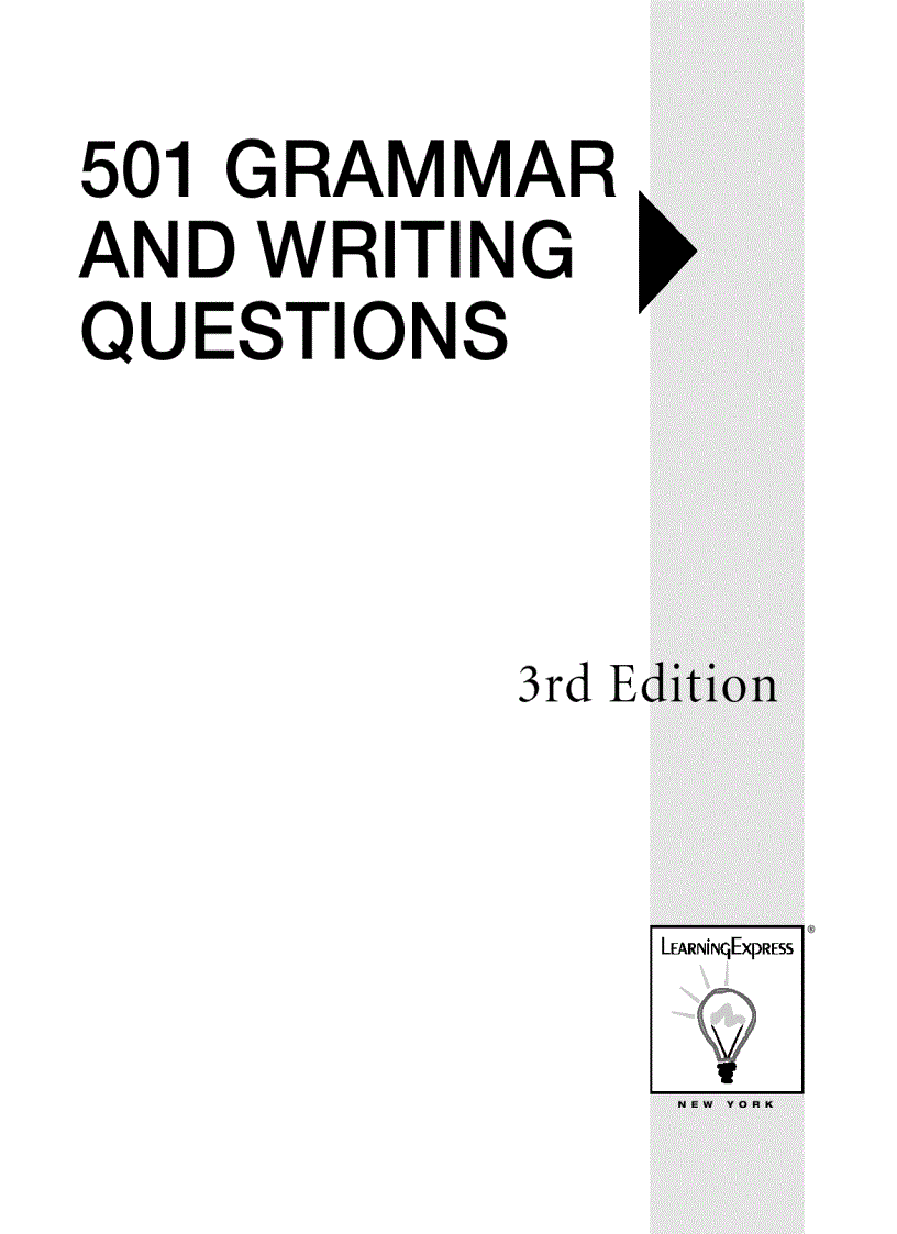 image for page 501 Grammar and Writing 3e