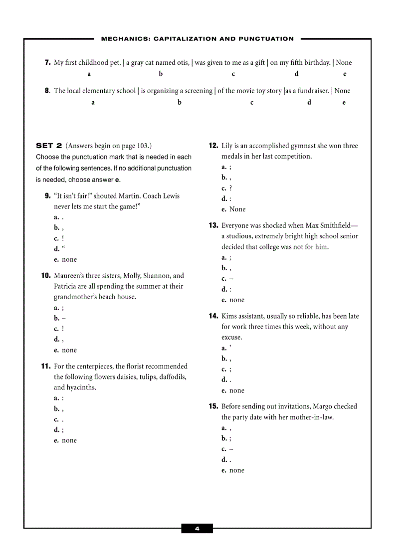 image for page 501 Grammar and Writing 3e