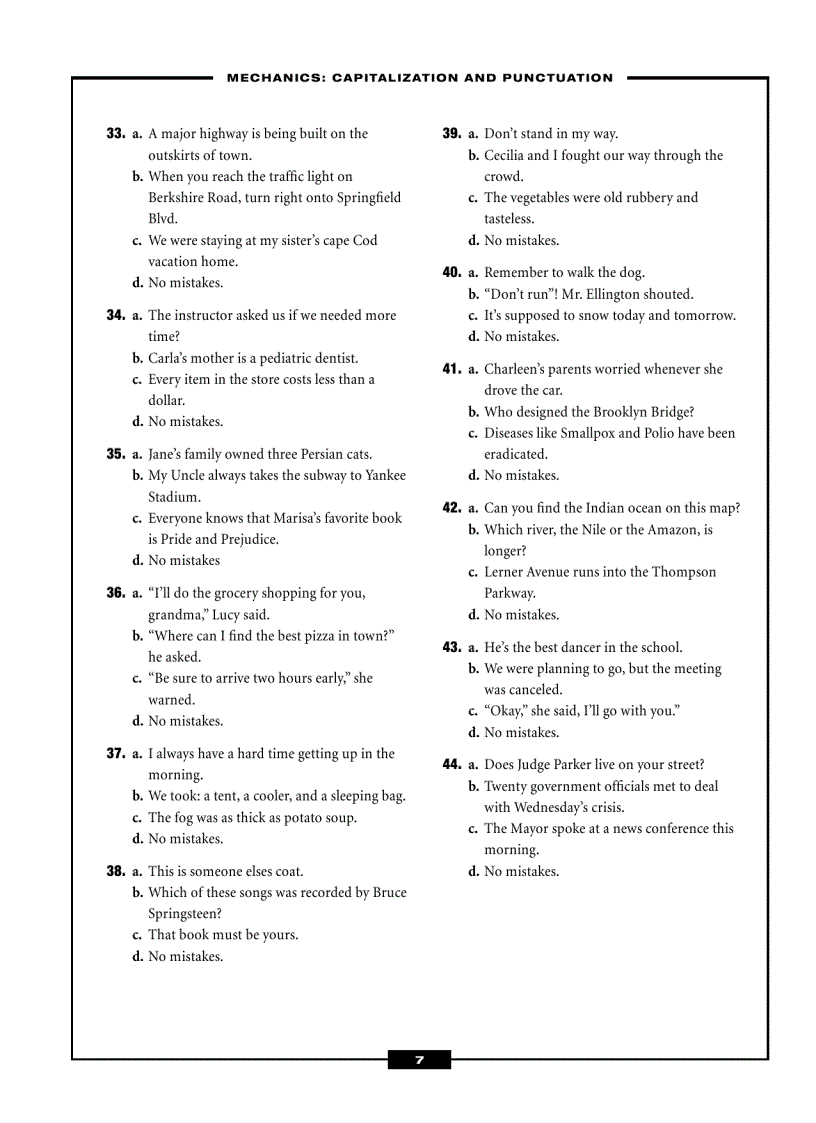 image for page 501 Grammar and Writing 3e