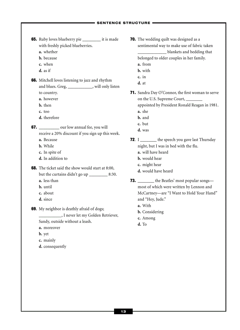 image for page 501 Grammar and Writing 3e