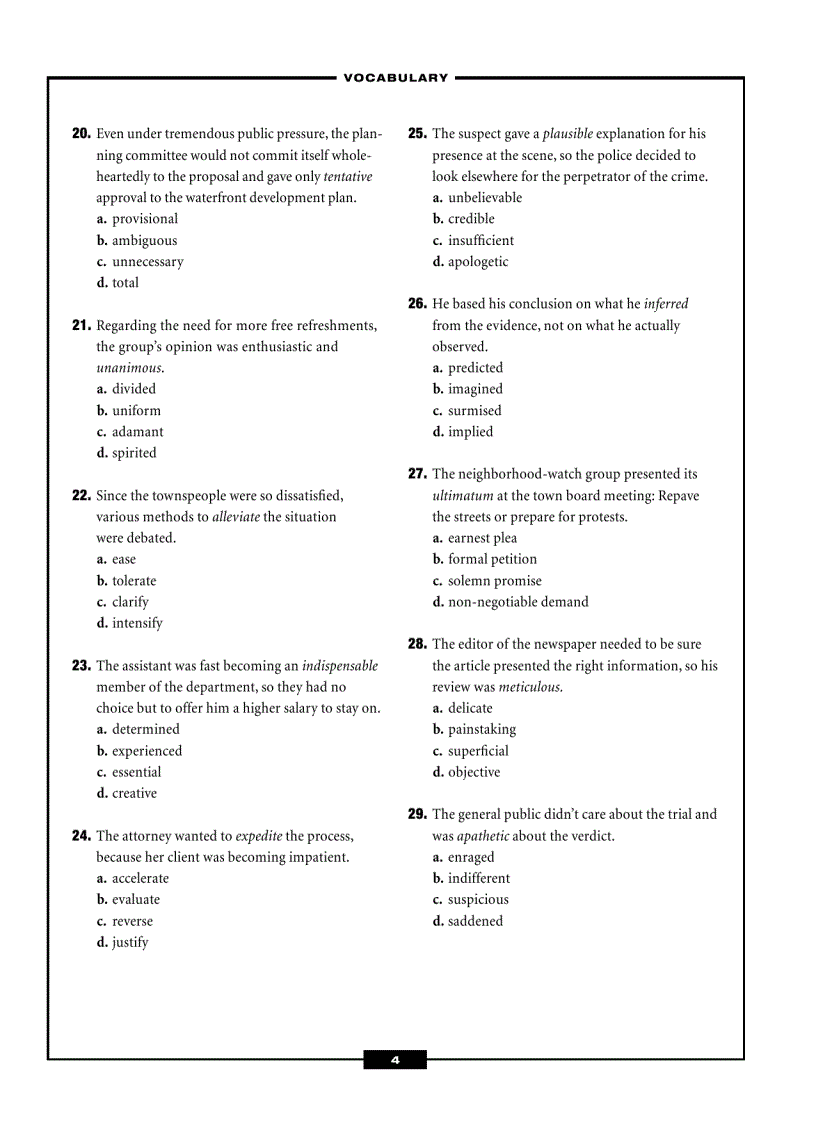 image for page 501 reading comprehesion questions