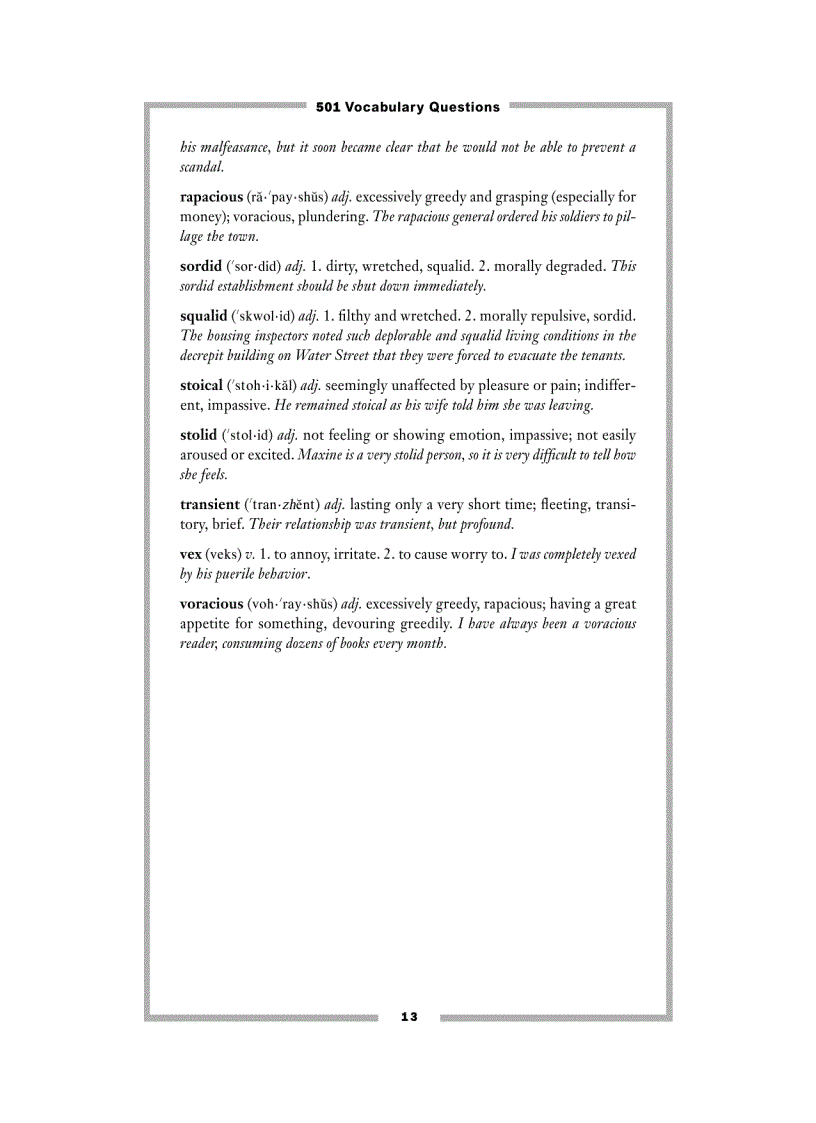 image for page 501 Vocabulary questions