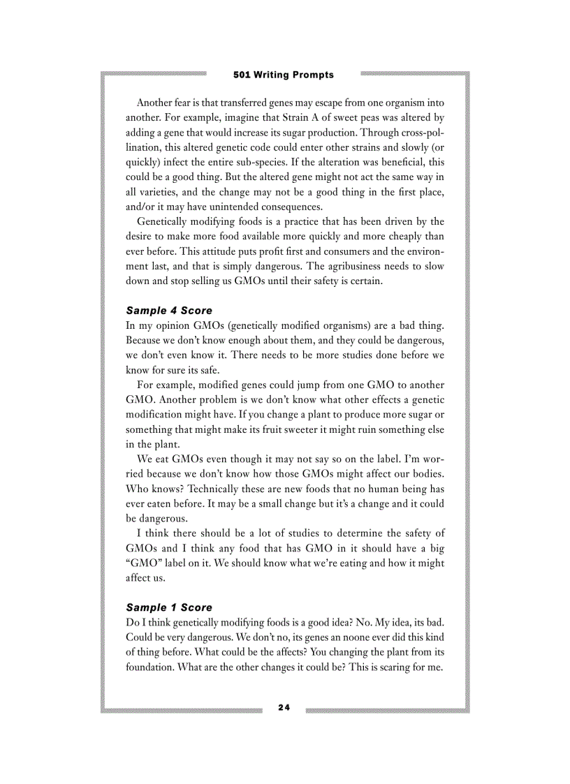 image for page 501 Writing Prompts