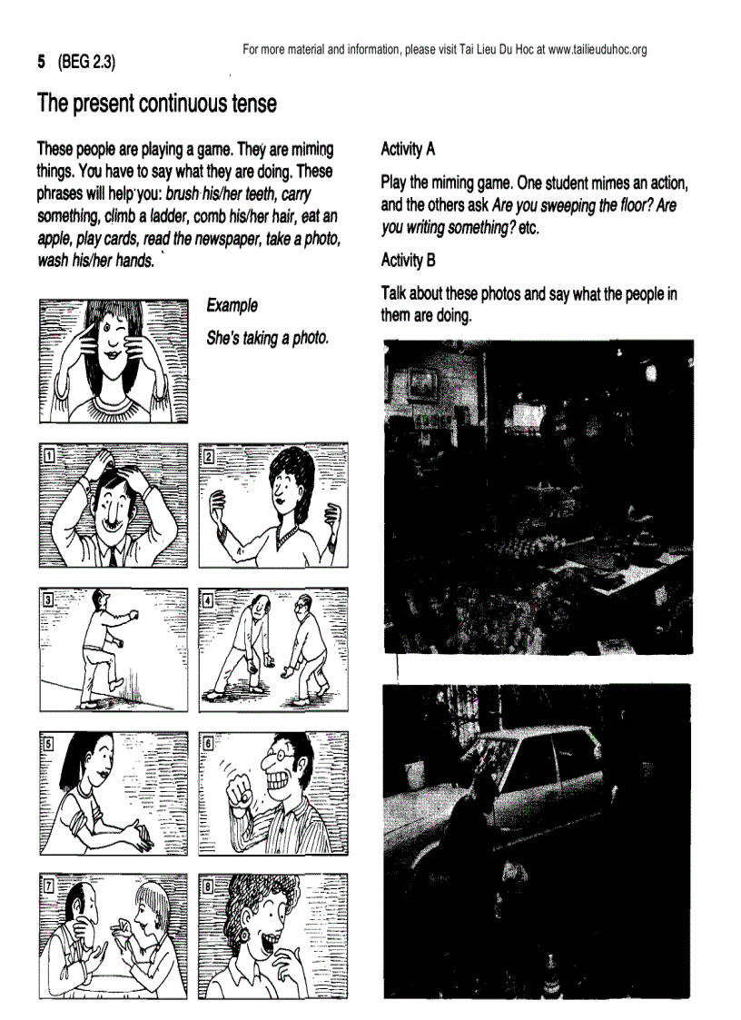 image for page A Basic English Grammar Exercises