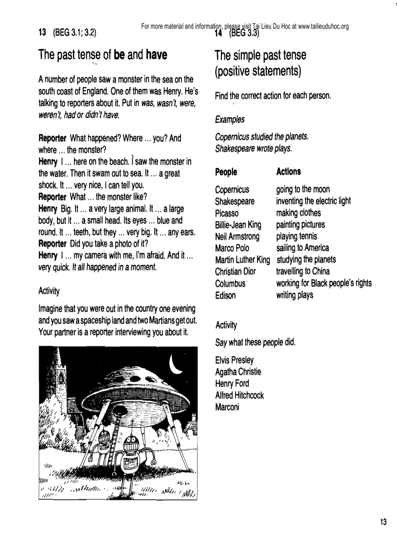 image for page A Basic English Grammar Exercises