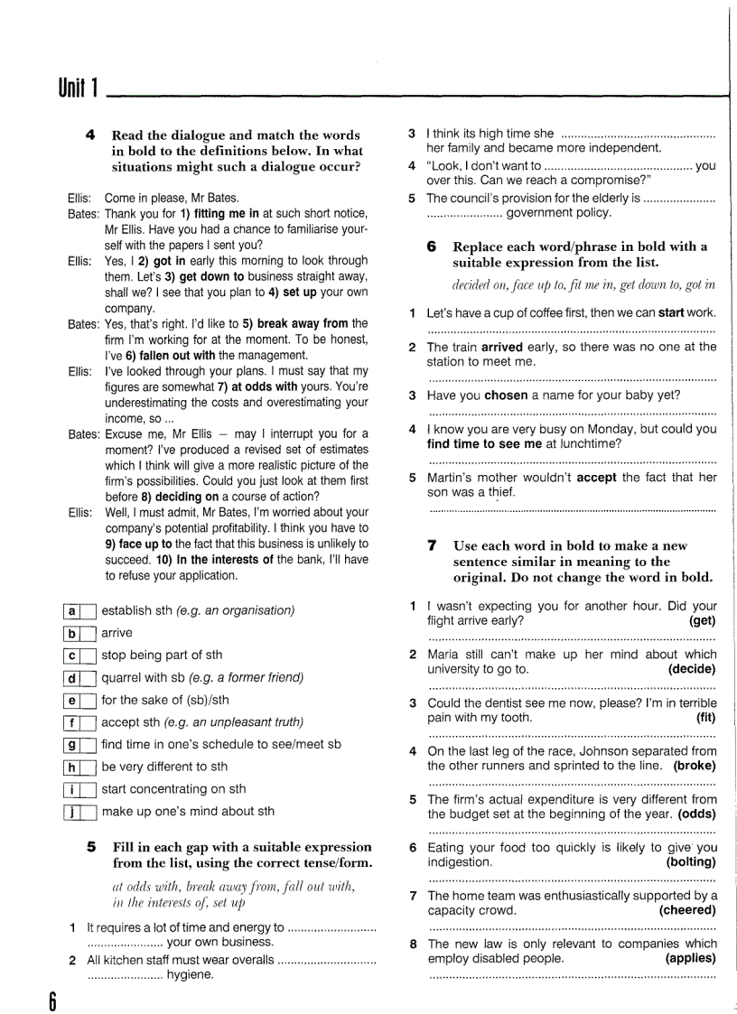 image for page A Good Turn of Phrase Advanced Practice in Phrasal Verbs and Prepositional Phrases